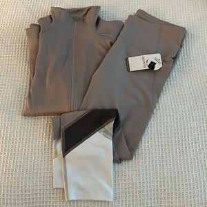 Apana Yoga/lifestyle joggers and jacket size medium